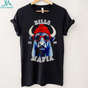 Bills Mafia 2025 Buffalo Wearing Beanie Sunglasses shirt