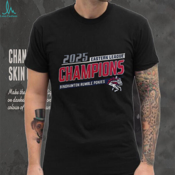 Binghamton Rumble Ponies Eastern League Champions 2025 logo shirt