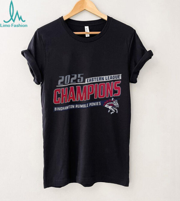 Binghamton Rumble Ponies Eastern League Champions 2025 logo shirt