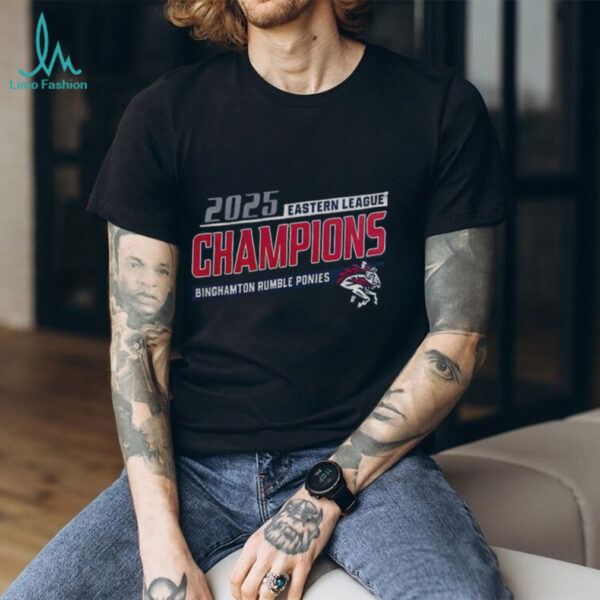 Binghamton Rumble Ponies Eastern League Champions 2025 logo shirt