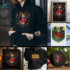 Chris Brown Breezy Bowl XX neon lights portrait shirt
