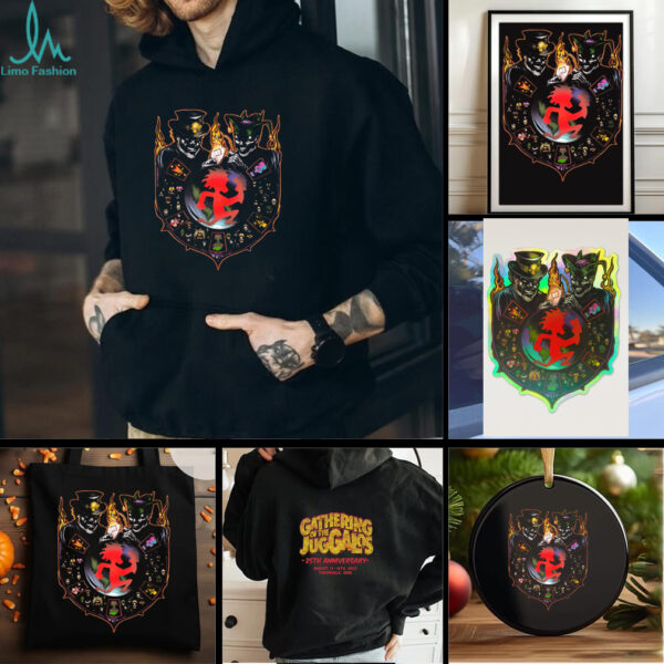 Black Gathering of the Juggalos 25th Anniversary Shirt