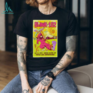 Blink 182 Fall Tour 2025 Darien Lake Amphitheater Poster shirt