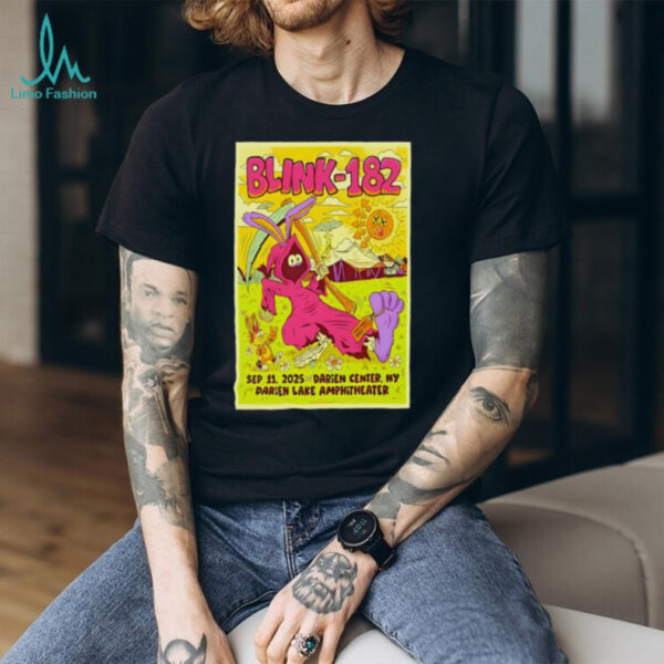 Blink 182 Fall Tour 2025 Darien Lake Amphitheater Poster shirt