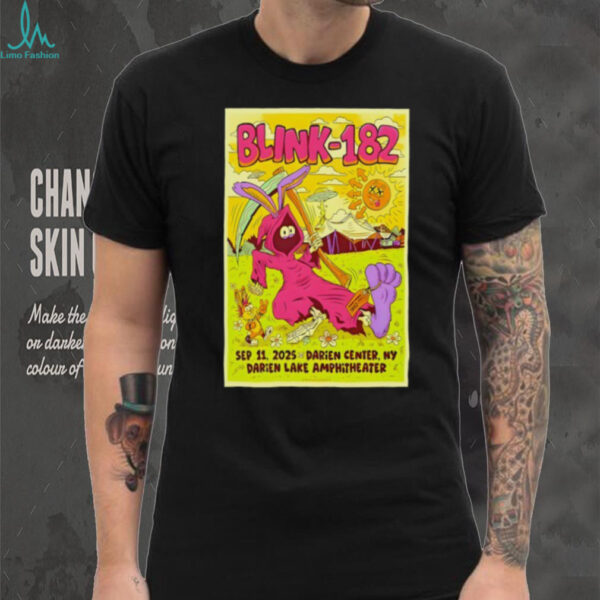 Blink 182 Fall Tour 2025 Darien Lake Amphitheater Poster shirt
