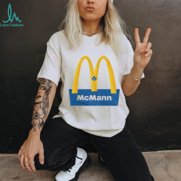 Bobby McMann Toronto Maple Leafs Hockey x McDonald’s McMann shirt