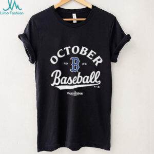 Boston Red Sox 2025 MLB Postseason Locker Room shirt