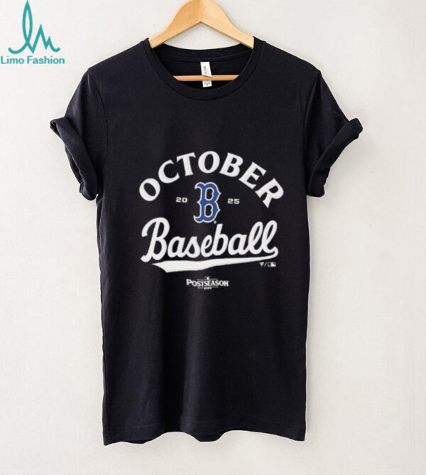 Boston Red Sox 2025 MLB Postseason Locker Room shirt