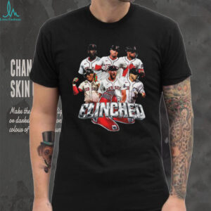 Boston Red Sox Built For Fall 2025 MLB Postseason Clinched 2 sided shirt