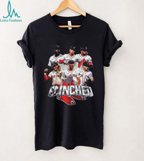 Boston Red Sox Built For Fall 2025 MLB Postseason Clinched 2 sided shirt