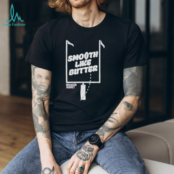 Brandon Aubrey Smooth Like Butter Dallas Cowboys shirt