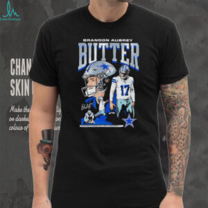 Brandon Aubrey kicker Dallas Cowboys football signature shirt