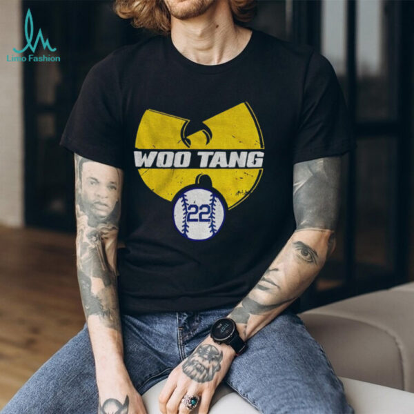 Bryan woo Seattle Mariners Baseball MLB Wu Tang Clan logo shirt