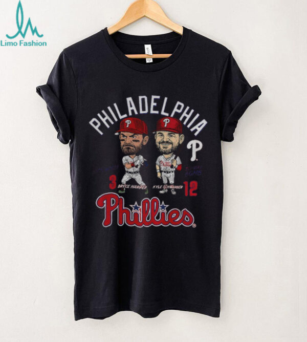 Bryce Harper and Kyle Schwarber Philadelphia Phillies MLB Baseball Player shirt
