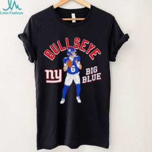 Bullseye Big Blue NY Giants 6 cartoon player football shirt