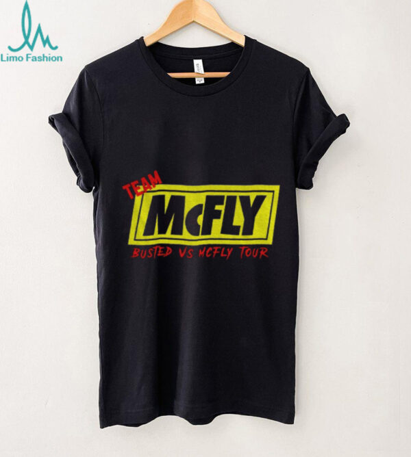 Busted vs McFly Team McFLY Tour 2025 shirt