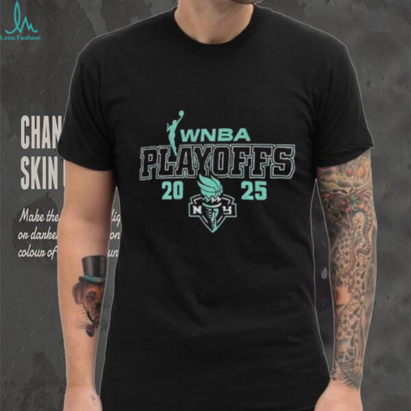 New York Liberty Basketball WNBA Playoffs 2025 logo shirt