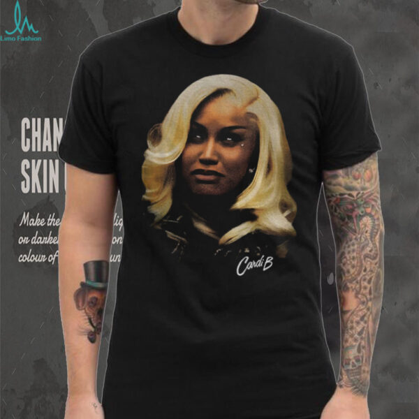 Cardi B Am I Drama blonde big face vintage shirt