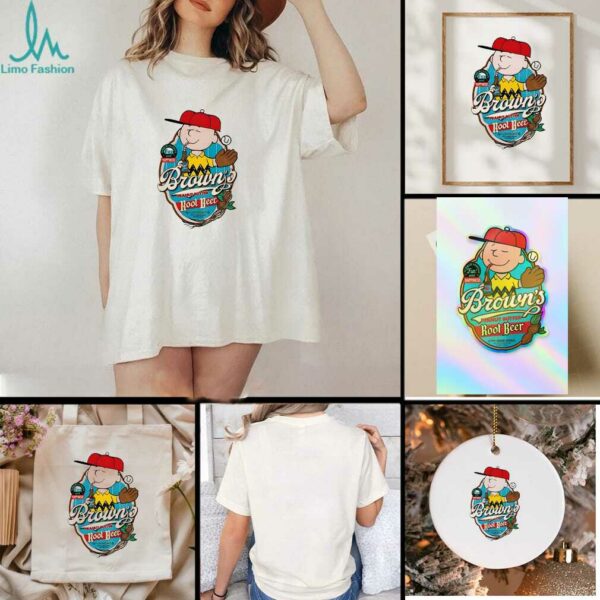 Charlie Brown Brown’s Root Beer Peanut Butter Root Beer shirt