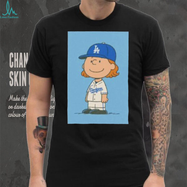 Charlie Brown x Tyler Glasnow Los Angeles Dodgers shirt