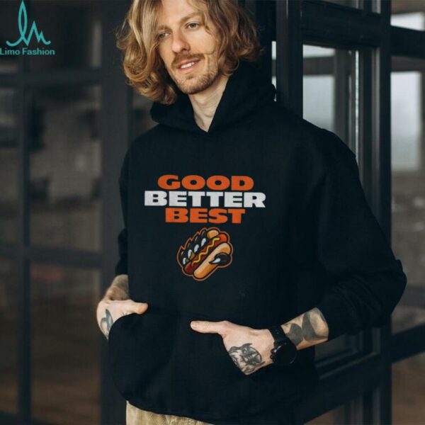 Chicago Bears hotdog good better best shirt