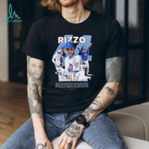 Chicago Cubs Anthony Rizzo 44ever thank you for the memories signature graphic shirt