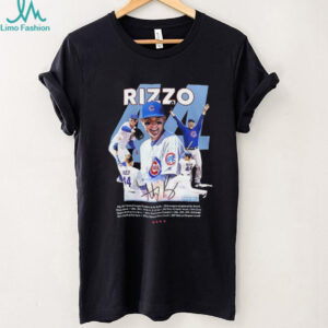 Chicago Cubs Anthony Rizzo 44ever thank you for the memories signature graphic shirt