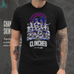 Chicago Cubs Baseball MLB 2025 Postseason Clinched shirt