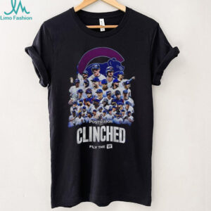 Chicago Cubs Baseball MLB 2025 Postseason Clinched shirt