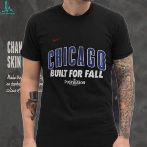 Chicago Cubs Nike Built for Fall MLB Baseball Postseason shirt