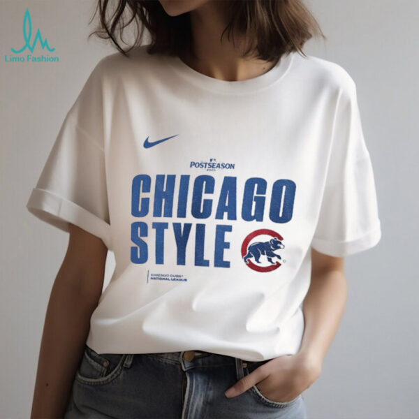Chicago Cubs Nike Chicago Style MLB Baseball Postseason Legend shirt