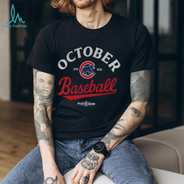 Chicago Cubs October MLB Baseball 2025 Postseason Legend shirt