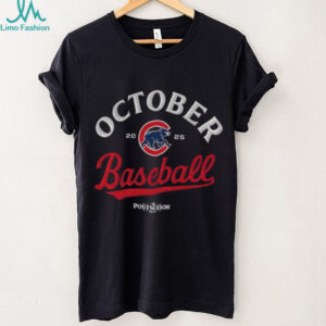Chicago Cubs October MLB Baseball 2025 Postseason Legend shirt