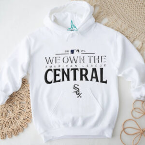 Chicago White Sox we own the American league Central 2025 MLB division champions shirt