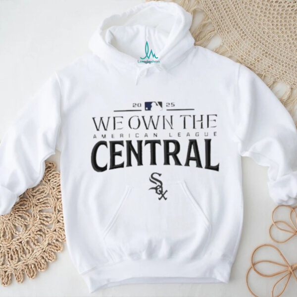 Chicago White Sox we own the American league Central 2025 MLB division champions shirt