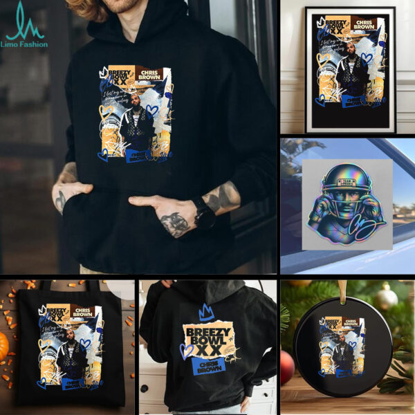 Chris Brown Breezy Bowl XX I lost my way somewhere in another galaxy scrapbook shirt