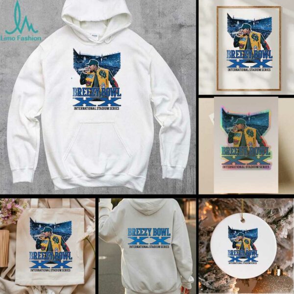 Chris Brown Breezy Bowl XX International Stadium series 2025 shirt