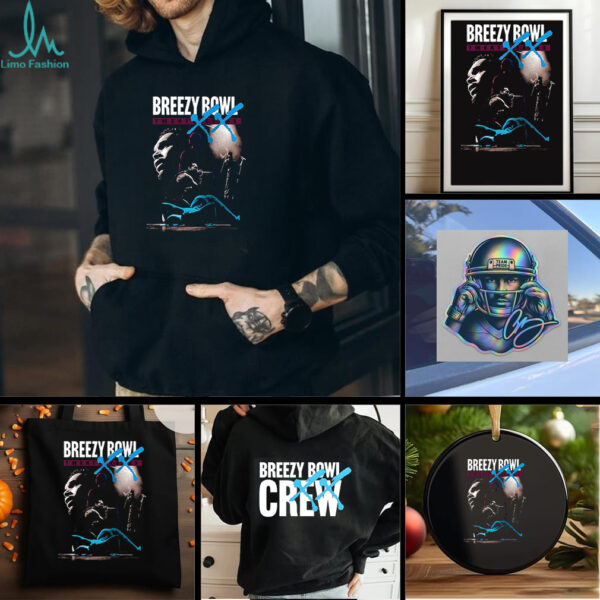 Chris Brown Breezy Bowl XX crew graphic shirt