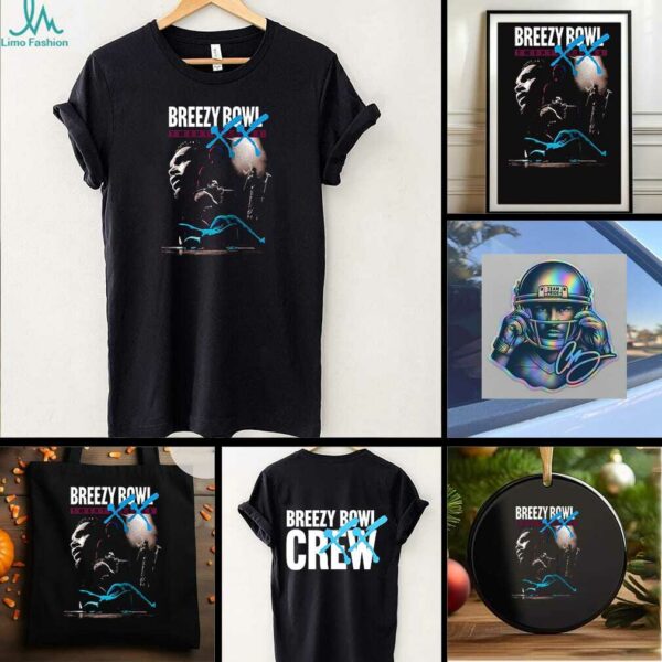 Chris Brown Breezy Bowl XX crew graphic shirt