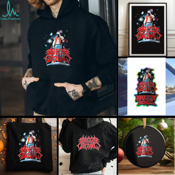 Chris Brown Breezy Bowl XX intergalatic graphic shirt