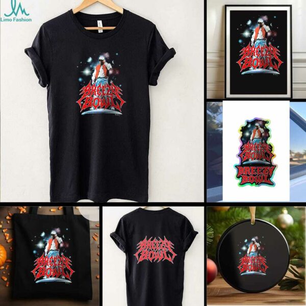 Chris Brown Breezy Bowl XX intergalatic graphic shirt