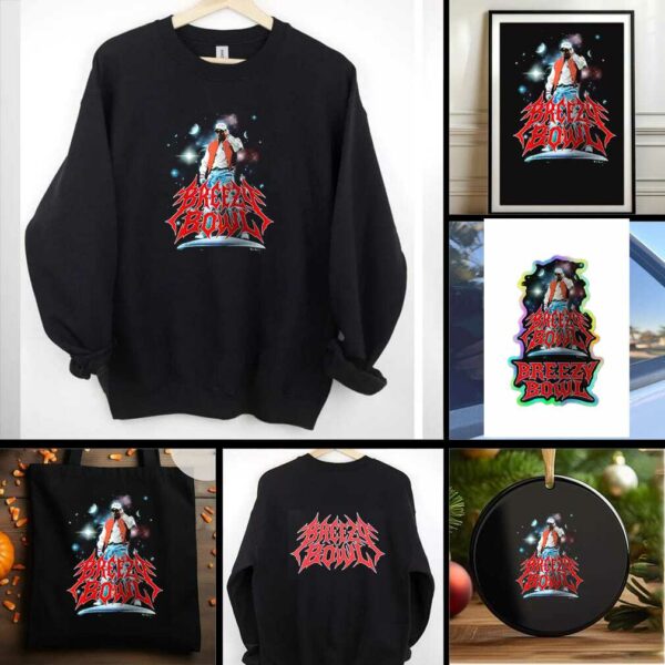 Chris Brown Breezy Bowl XX intergalatic graphic shirt