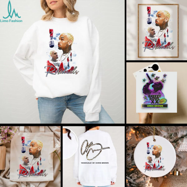 Chris Brown Breezy Bowl XX residuals signature shirt