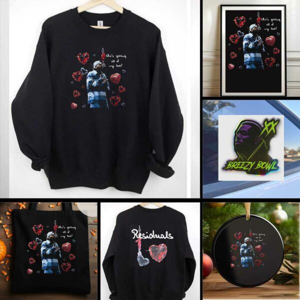 Chris Brown Breezy Bowl XX residuals who’s getting all of my love shirt