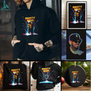 Chris Brown Breezy Bowl eclipse lightning shirt