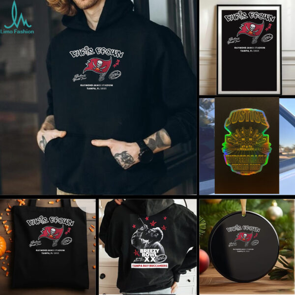 Chris Brown x Breezy Bowl XX Stadium World Tour logo shirt