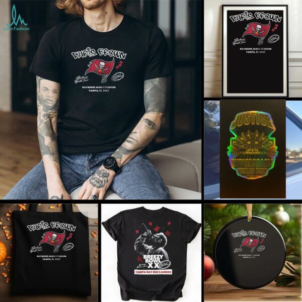Chris Brown x Breezy Bowl XX Stadium World Tour logo shirt