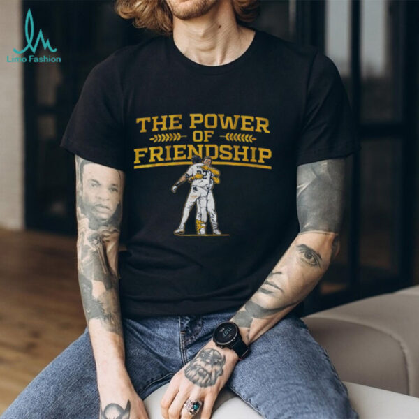 Christian Yelich Milwaukee Brewers Baseball The power of friendship shirt