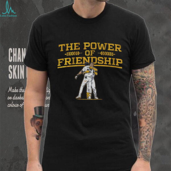 Christian Yelich Milwaukee Brewers Baseball The power of friendship shirt