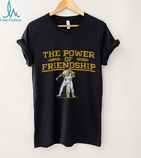 Christian Yelich Milwaukee Brewers Baseball The power of friendship shirt